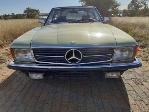 1981 Mercedes 500SL Sports Convertible