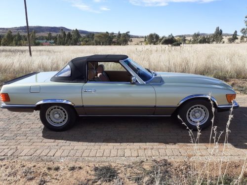 1981 Mercedes 500SL Sports Convertible