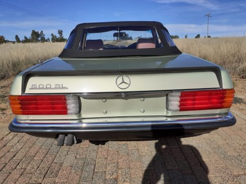 1981 Mercedes 500SL Sports Convertible