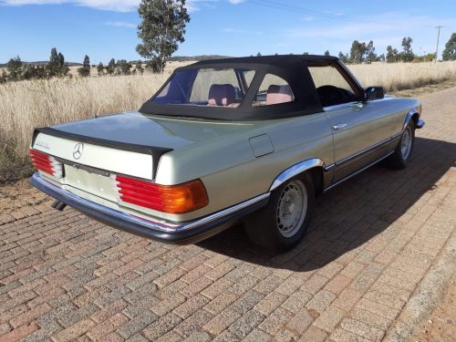 1981 Mercedes 500SL Sports Convertible