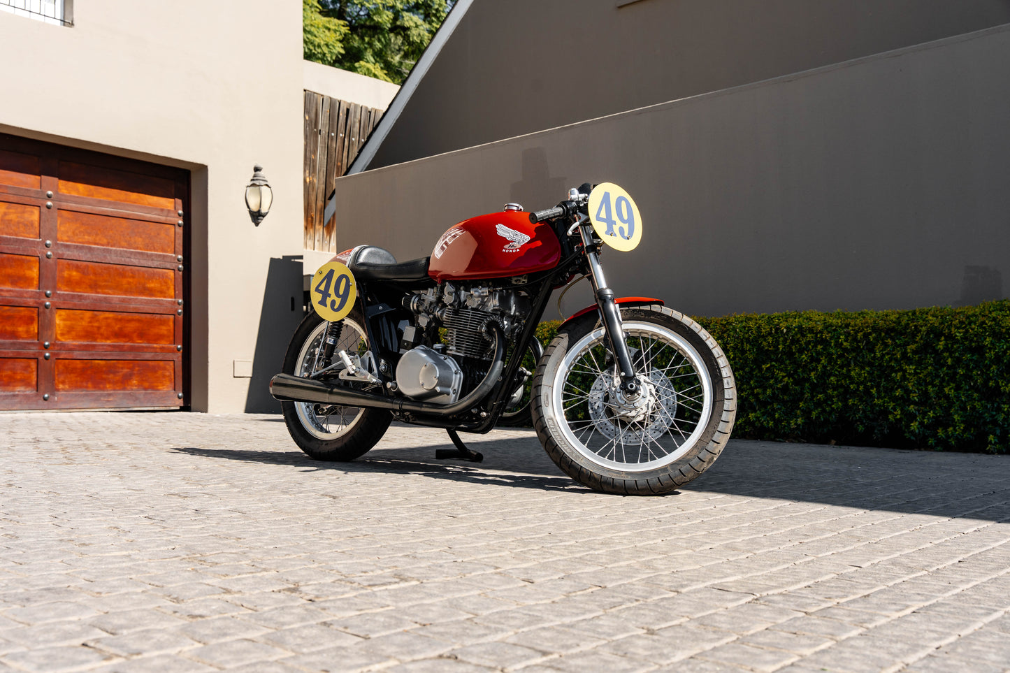 1963 Honda Black Bomber Cafe Racer