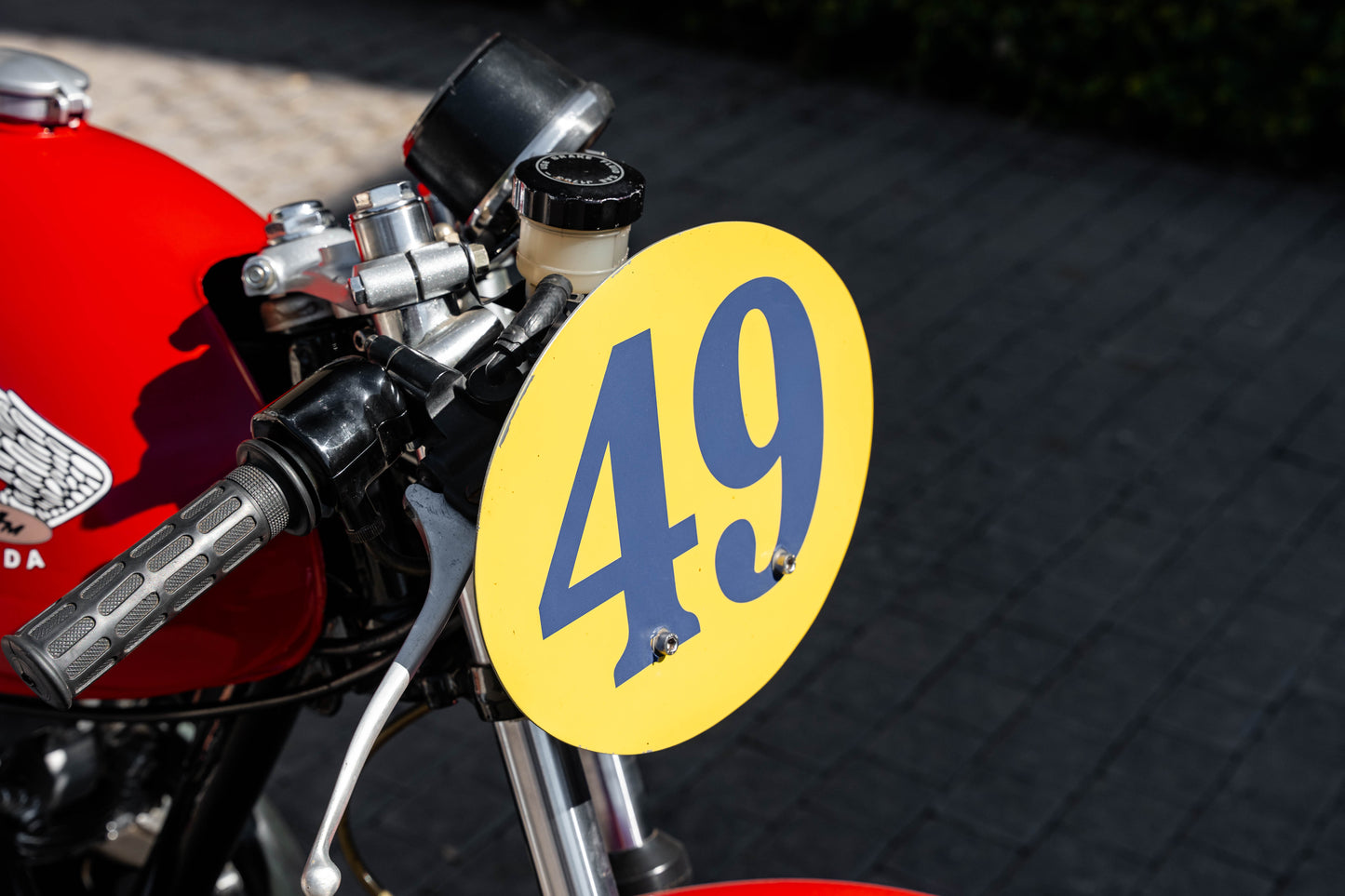 1963 Honda Black Bomber Cafe Racer