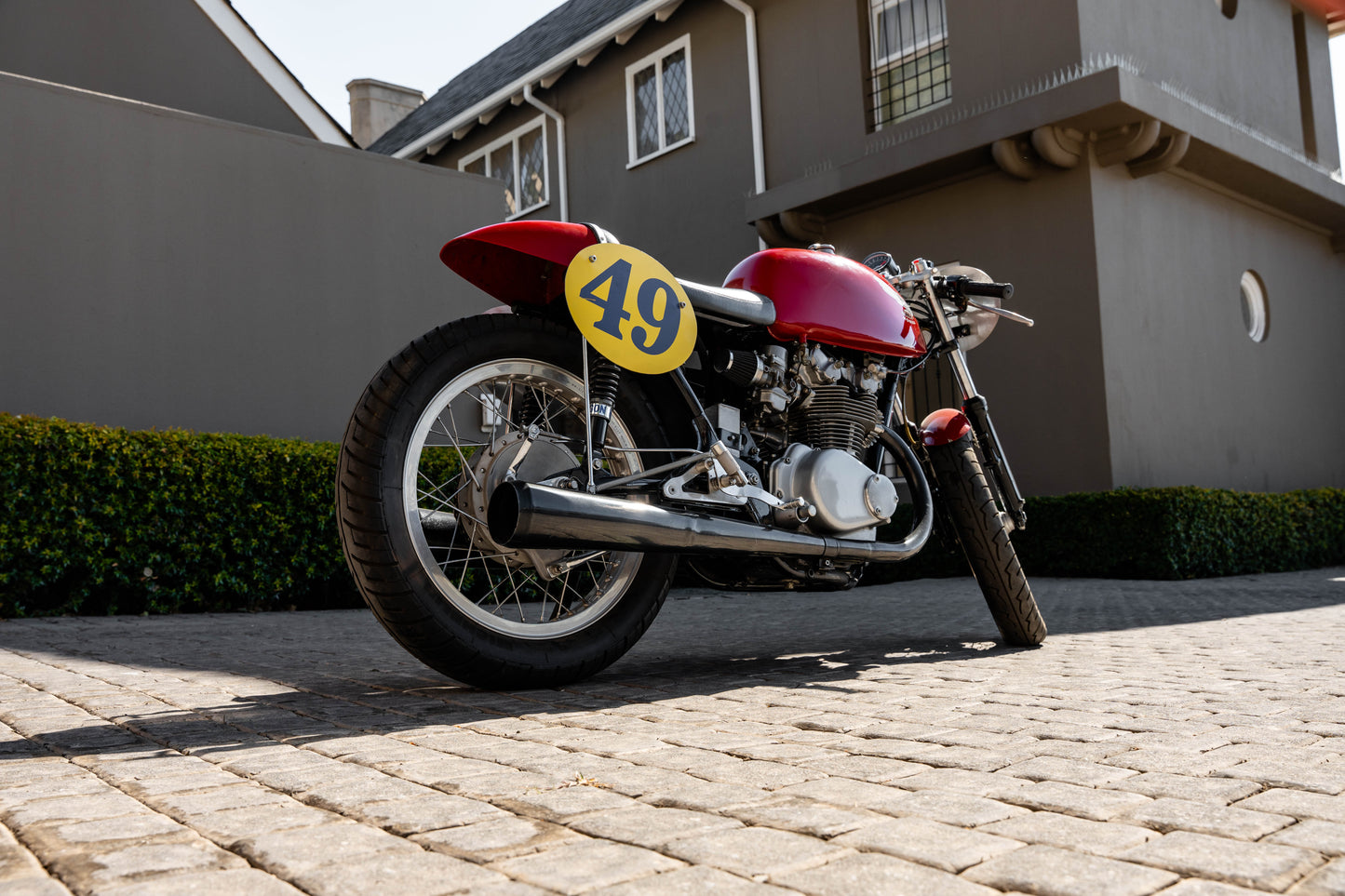 1963 Honda Black Bomber Cafe Racer