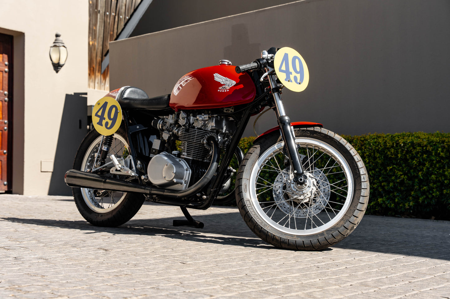 1963 Honda Black Bomber Cafe Racer