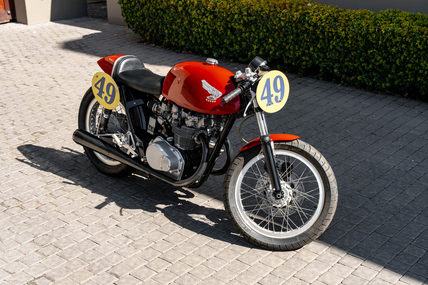 1963 Honda Black Bomber Cafe Racer
