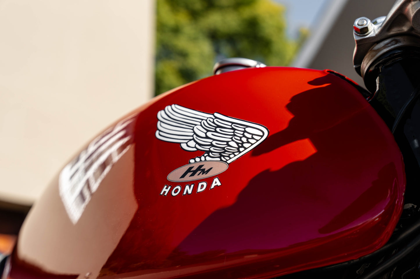 1963 Honda Black Bomber Cafe Racer