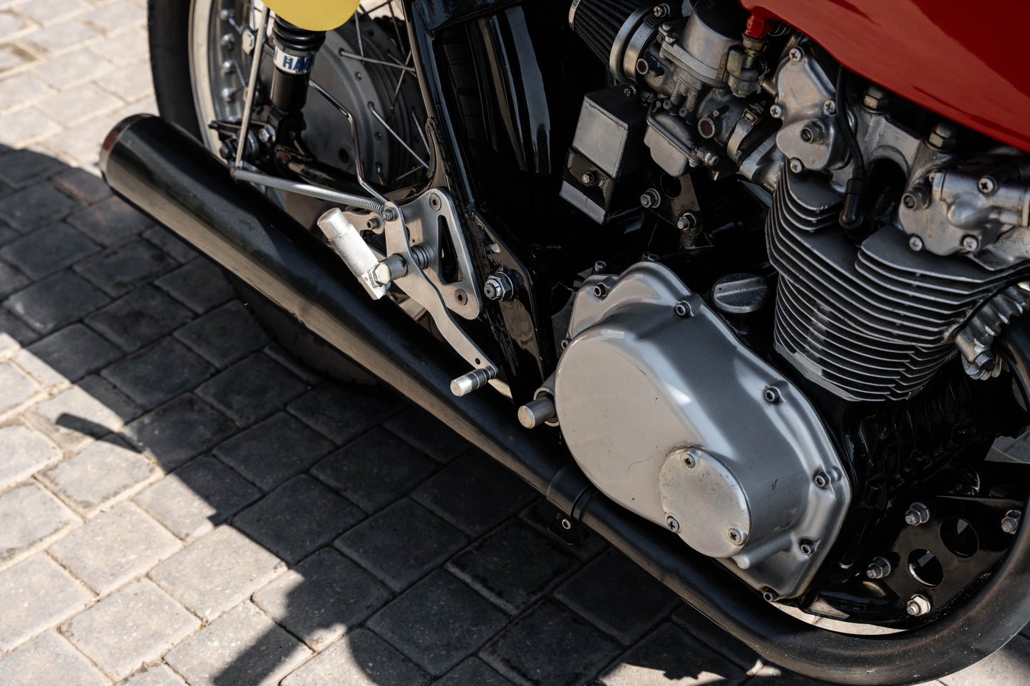 1963 Honda Black Bomber Cafe Racer