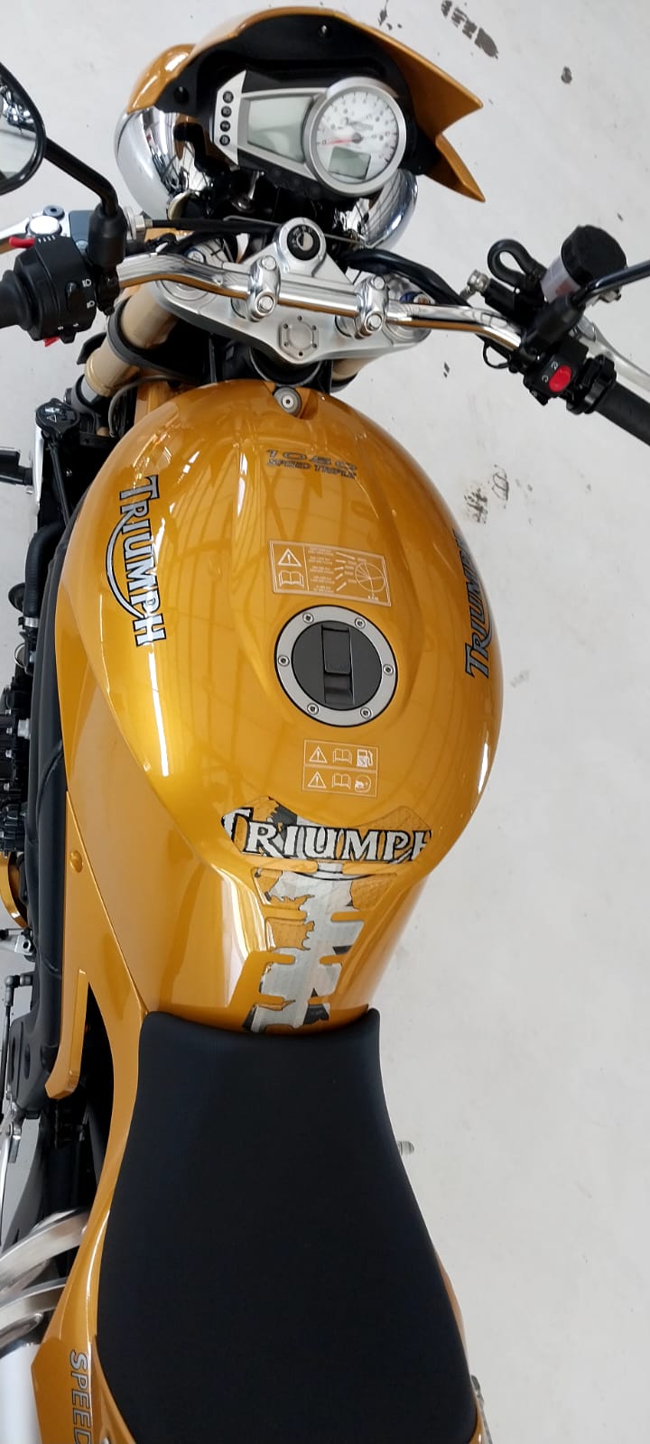 2005 Triumph Triple 1050 (delivery mileage)