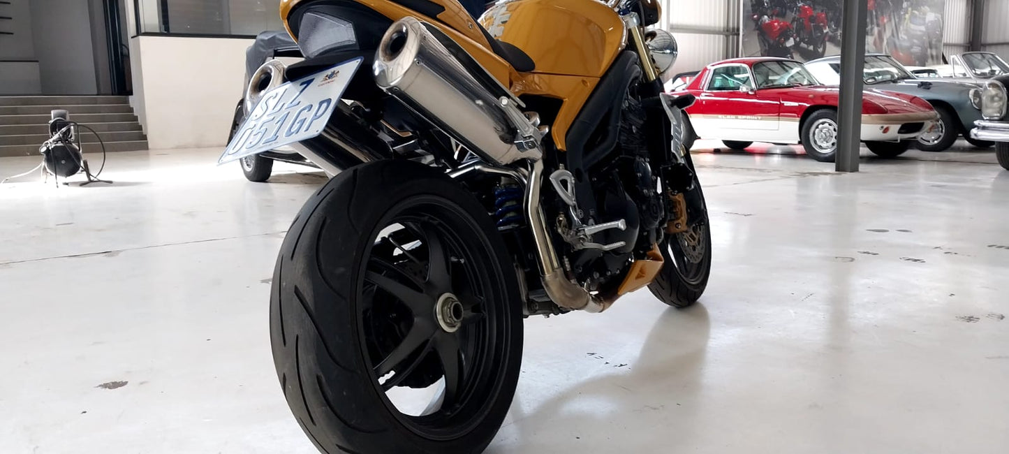 2005 Triumph Triple 1050 (delivery mileage)