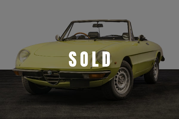 1976 Alfa-Romeo Spider 2000 Veloce Series 2