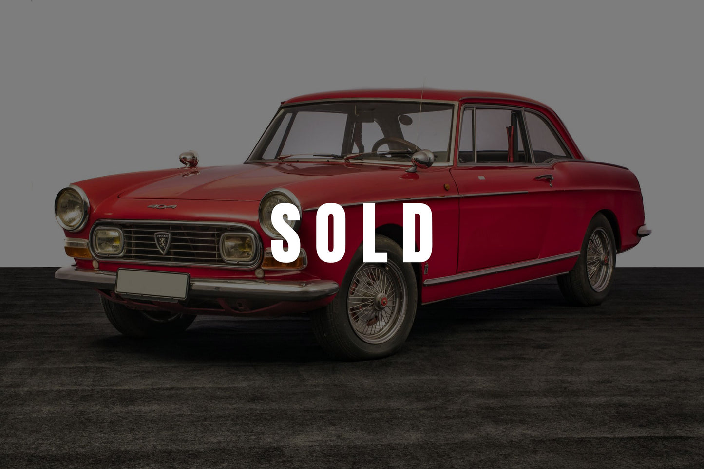 Peugeot 404 Coupe by Pininfarina