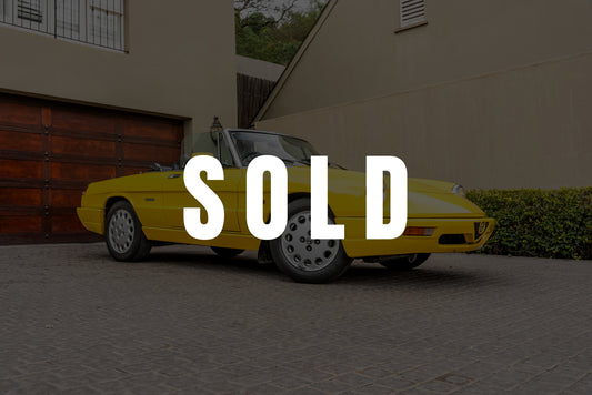 1992 Alfa Romeo 2000 Spider Veloce Series 4