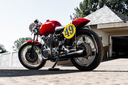 1963 Honda Black Bomber Cafe Racer