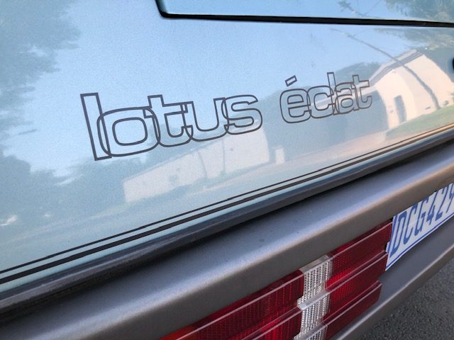 1983 Lotus Eclat