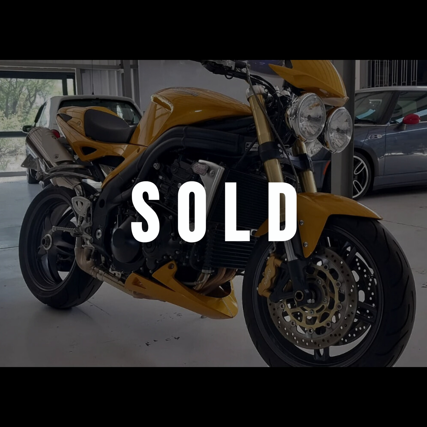 2005 Triumph Triple 1050 (delivery mileage)
