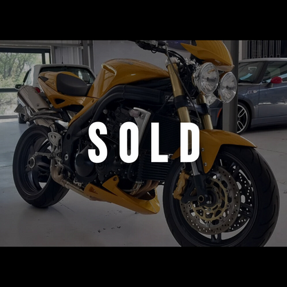 2005 Triumph Triple 1050 (delivery mileage)